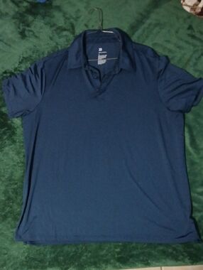 all in motion Men's Navy Polo Shirt